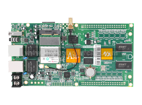 Huidu A30+ Large LED Display Sign Asynchronous Controller Card 3G/4G/Wifi/USB 