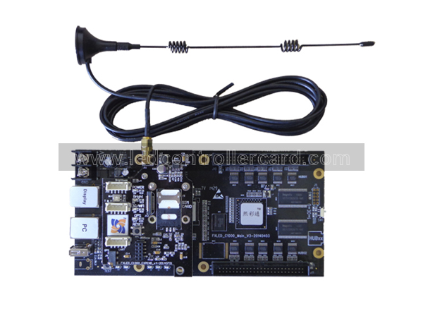 Sheen Color H1 Bus Taxi LED Sign Asynchronous Full-color Control Card