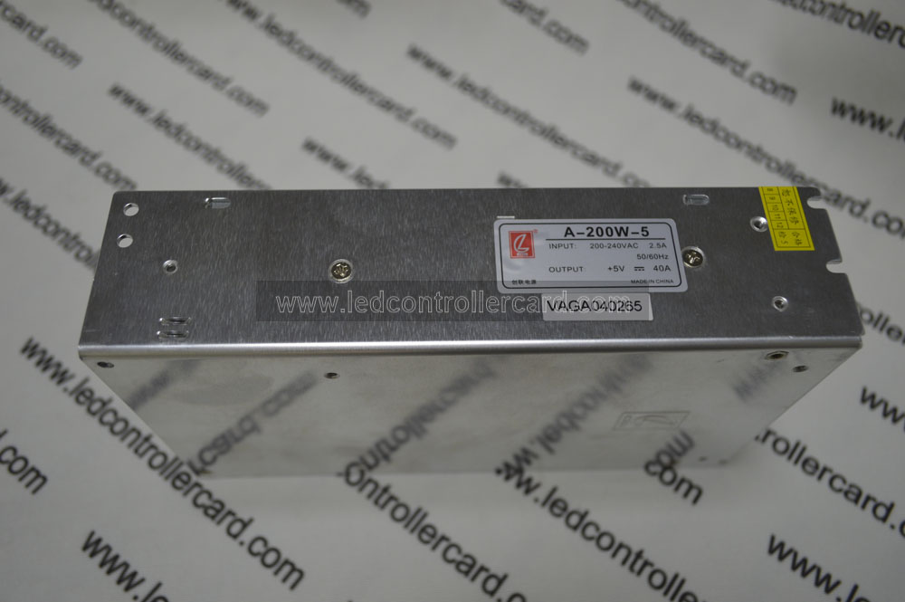 5V40A 200W (A-200W-5) LED Power Supply CE Aprroved