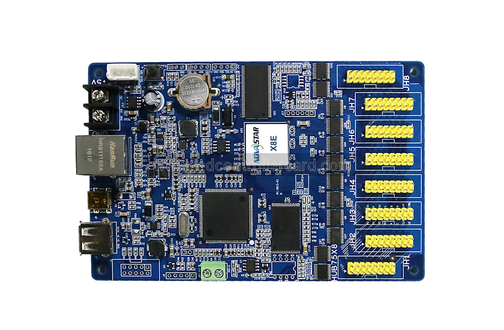 Novastar X8E Animation LED Sign Control Card Novashow Control Card