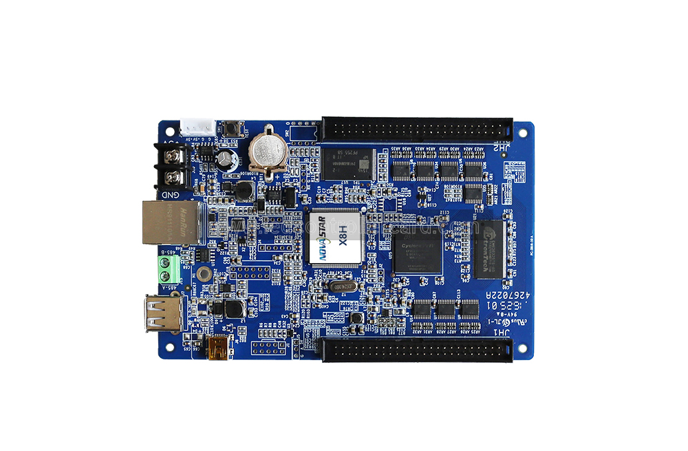 Novastar X8H Animation Alphanumerics Time Temperature full color LED Sign Controller