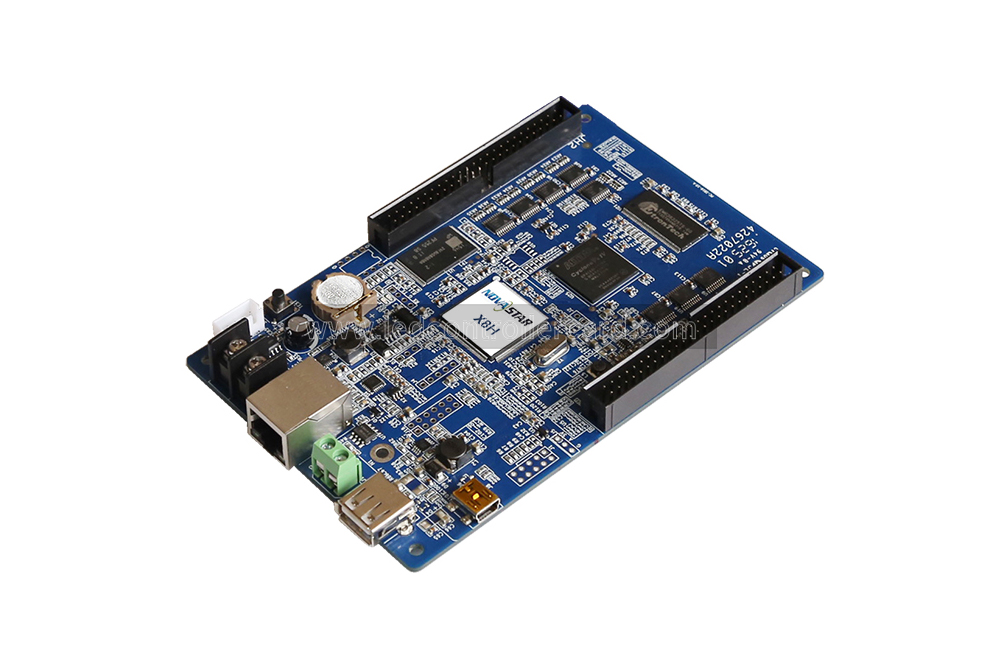 Novastar X8H Animation Alphanumerics Time Temperature full color LED Sign Controller