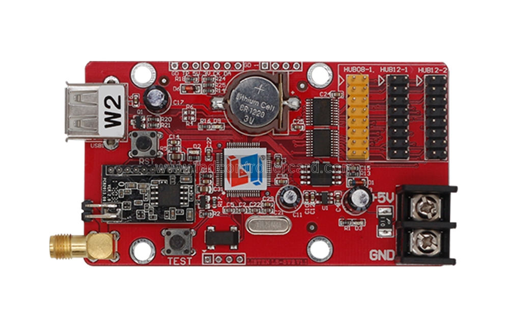 LISTEN W2 Wi-Fi LED Sign Single Double Colour Controller Card