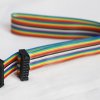 16PIN LED Screen Flat Ribbon Data Rainbow Color Singal Cable
