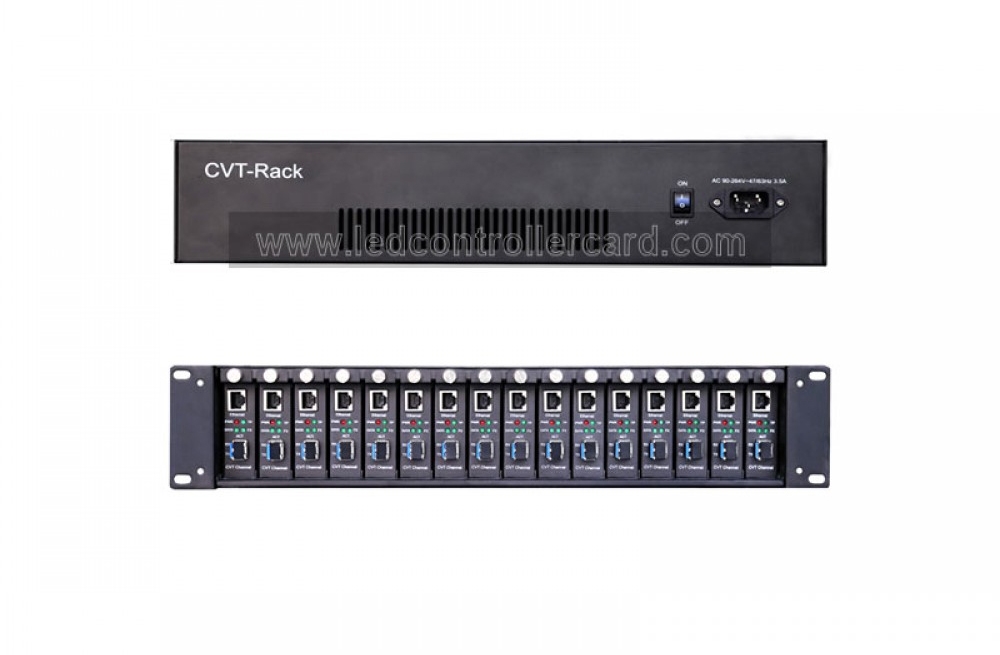 Novastar Multi-mode Optical Fiber Convertor CVT-Rack310 300m Data Transmission