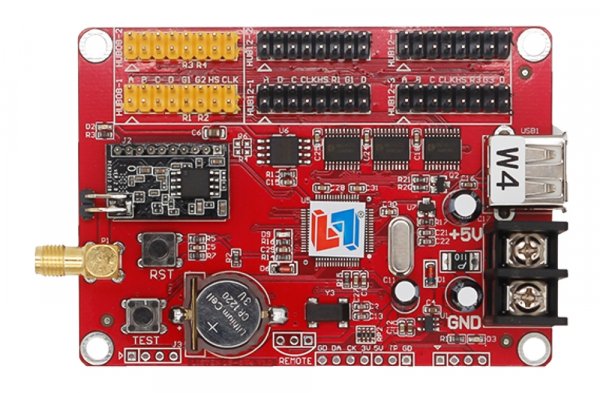 LISTEN W4WiFi LED Display Single Double Color Controller