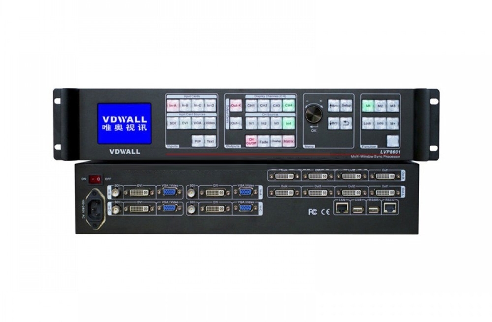 VDWALL LVP8601 Multi-Window LED Display Video Processor