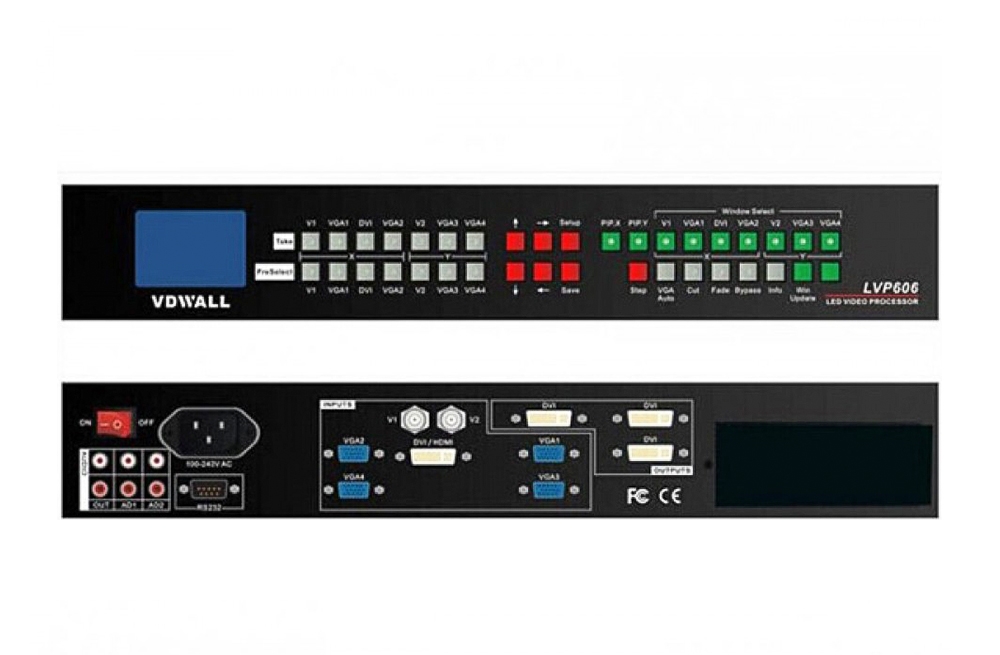 VDWALL LVP606 HD LED Video Sending Card Box