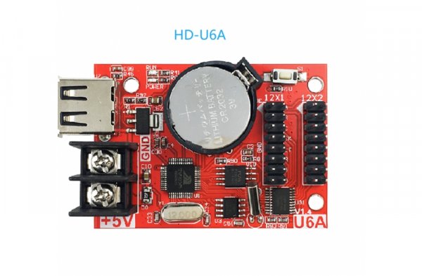 HUIDU HD-U6A/U6B/U60/U62/U63/U64 Single Color LED Controller