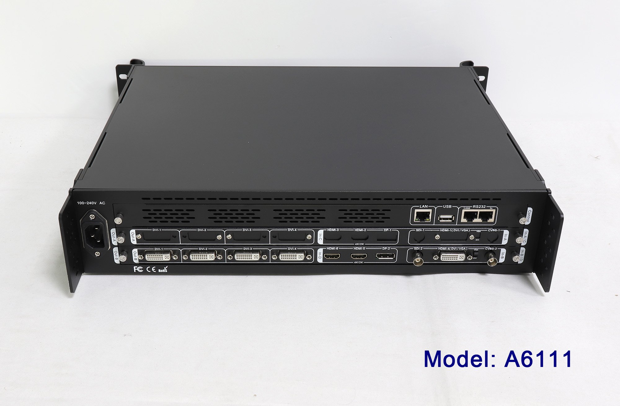 VDWall A6000 / A6101 / A6111 / A6121 / A6211 / A6221 / A6122 / A6212 / A6222 4K HD Multi-window Video Processor