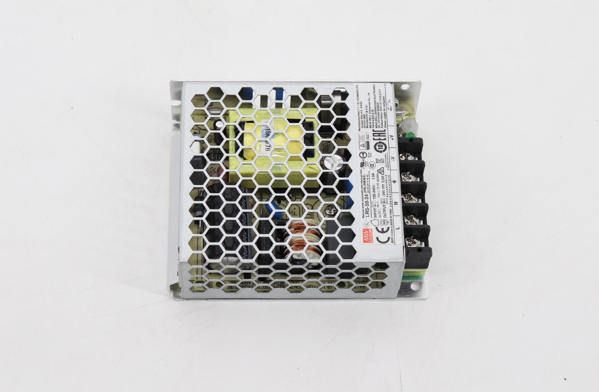 Meanwell LRS-50-24 Single-output Enclosed Power Supply