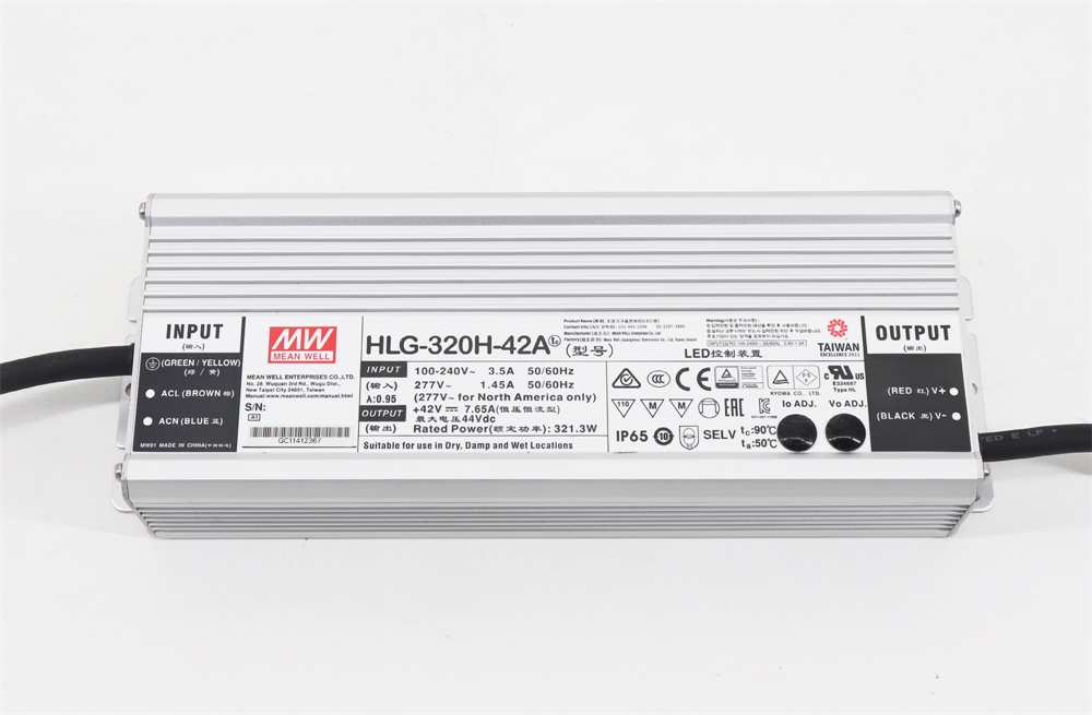 Meanwell HLG-320H-42A Constant Current LED Driver