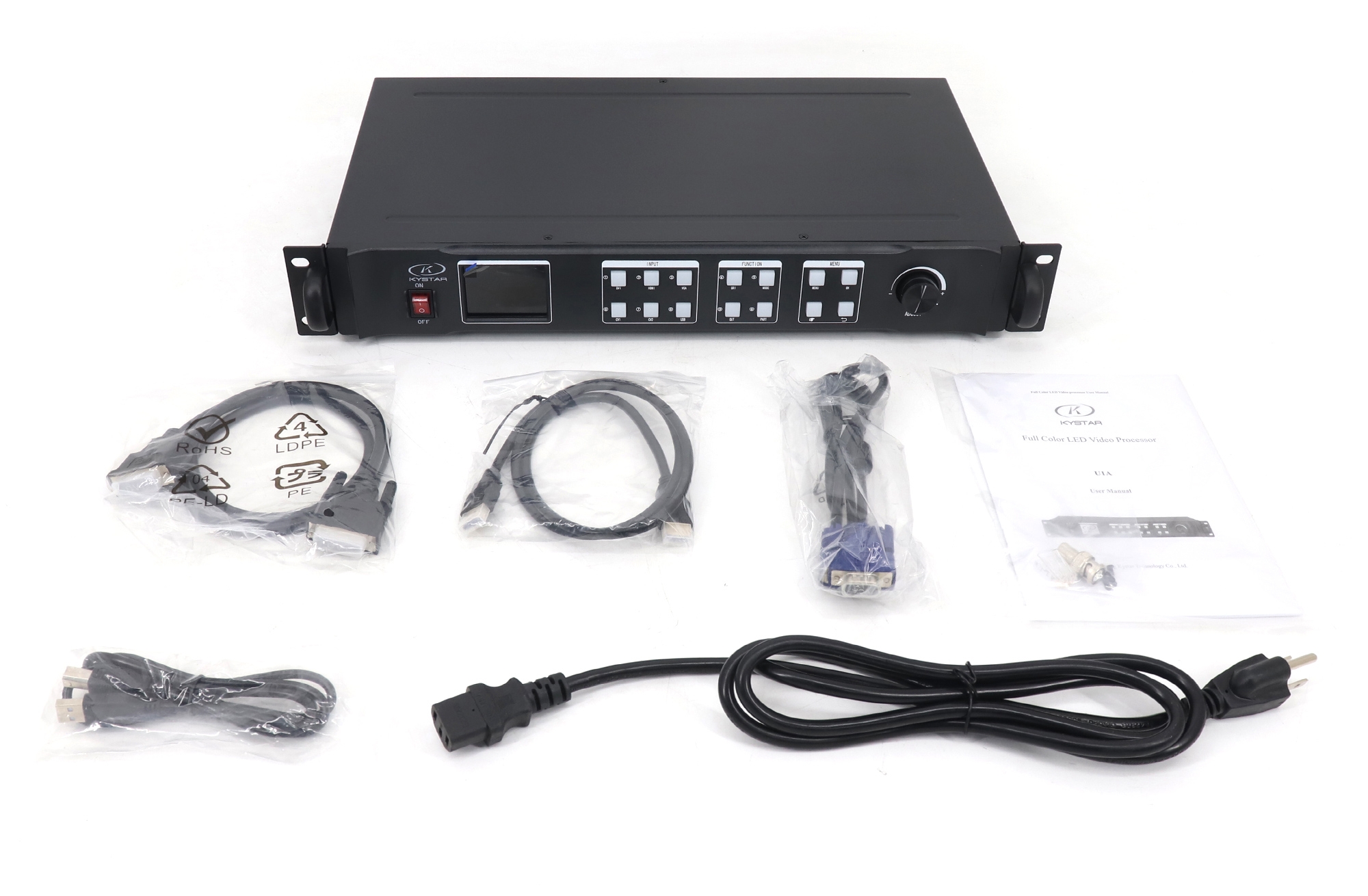 Kystar U1A LED Video Processor with Audio Function