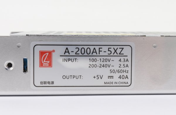 CZCL A-200AF-5XZ Power Supply with Input 100V~120V 200V~240V