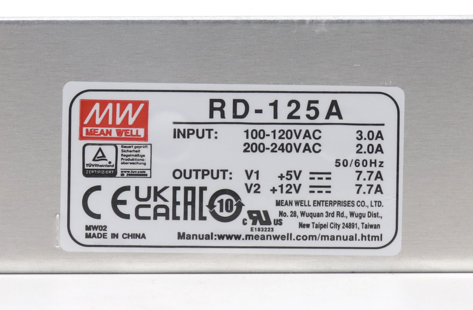 Meanwell RD-125A LED display Power Supply