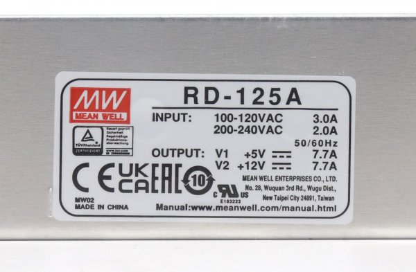 Meanwell RD-125A LED Power Supply