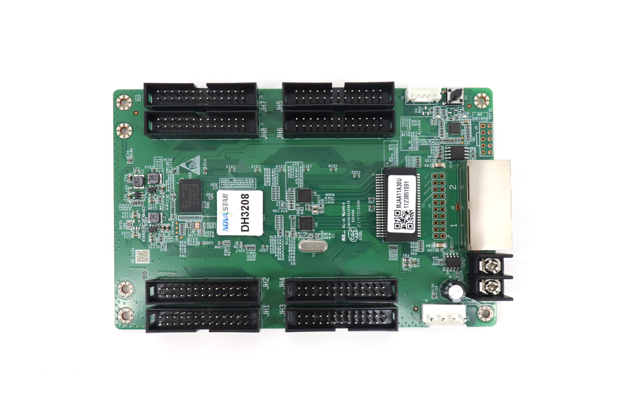 Novastar DH3208 LED Receiver Card with 8 HUB320 Ports