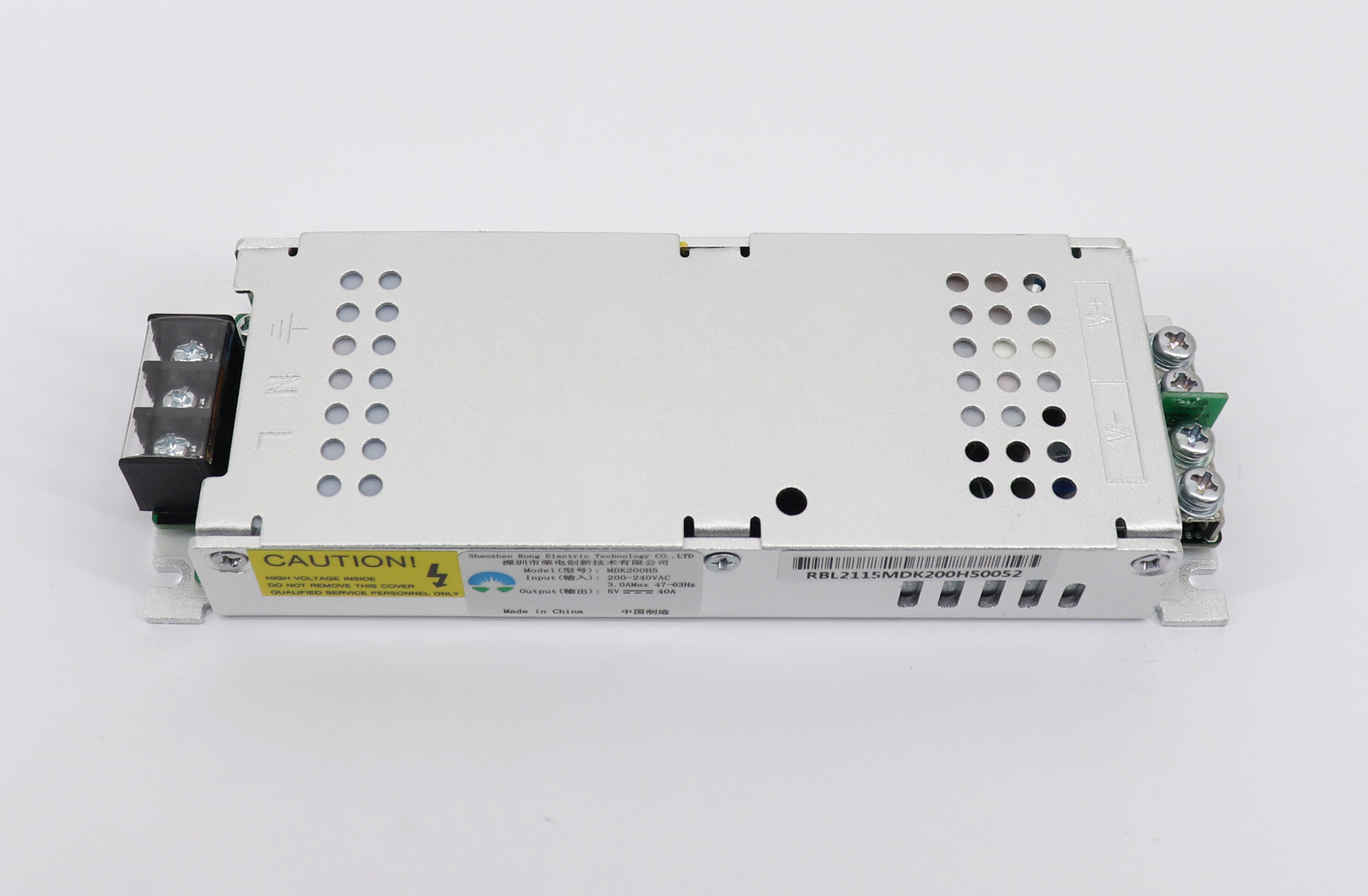 Rongdian MDK200H5LED display power supply