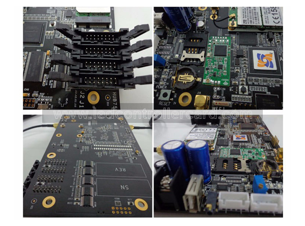 Sheen Color H3 Asynchronous 3G/4G/WiFi Wireless LED Sign Controller Card