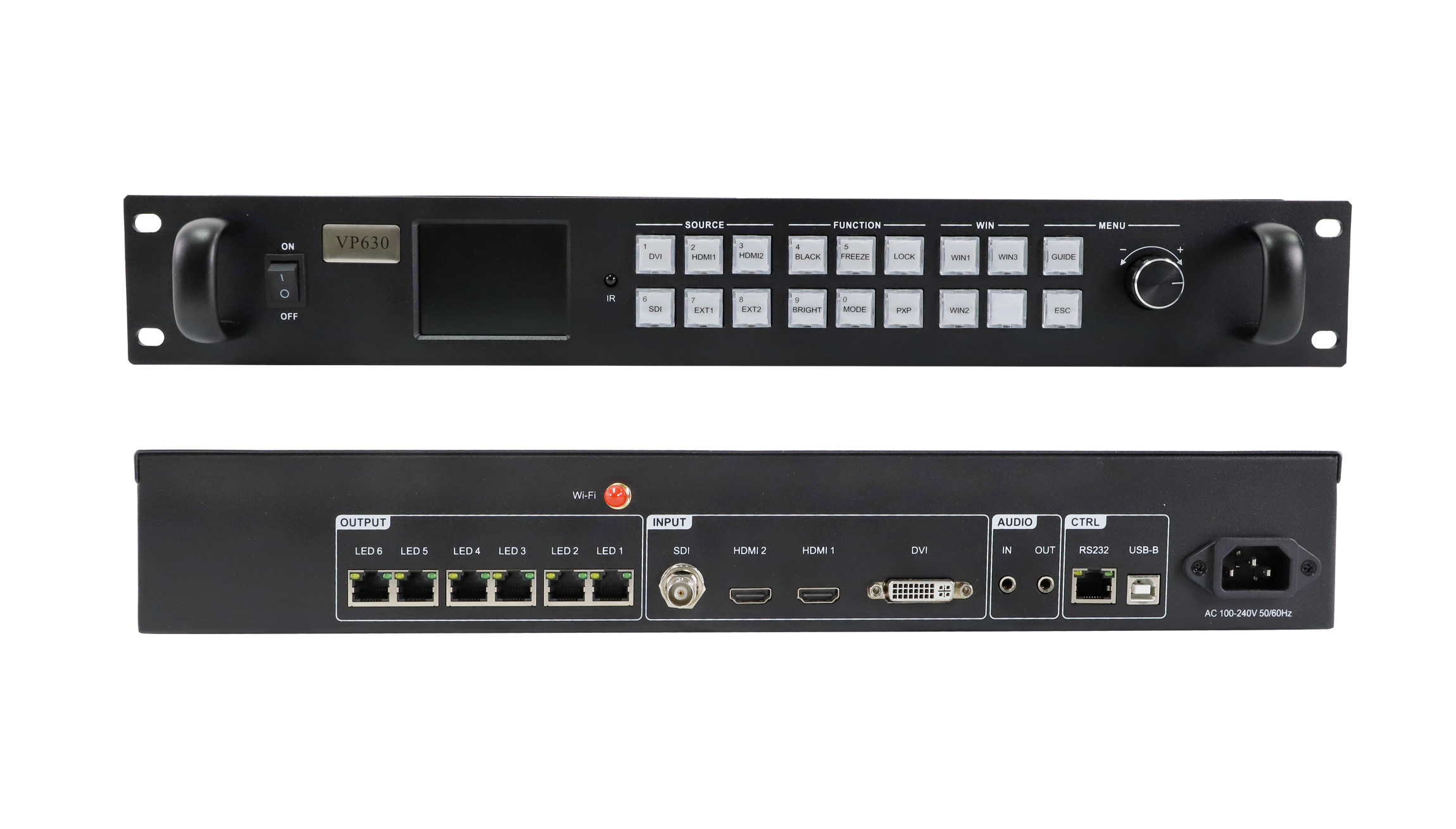 HUIDU HD-VP630 2 In1 Full Color Video Processor