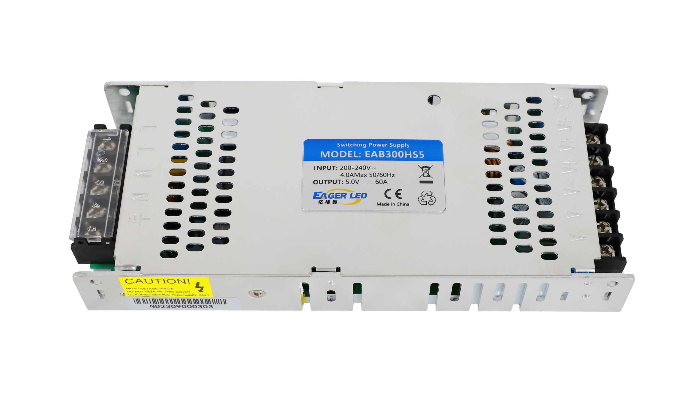 Eagerled EAB300HS5 5.0V 300W led display Power Supply