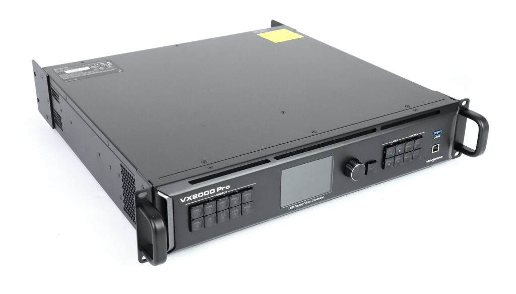 NovaStar VX2000 Pro all-in-one LED video controller angled front panel