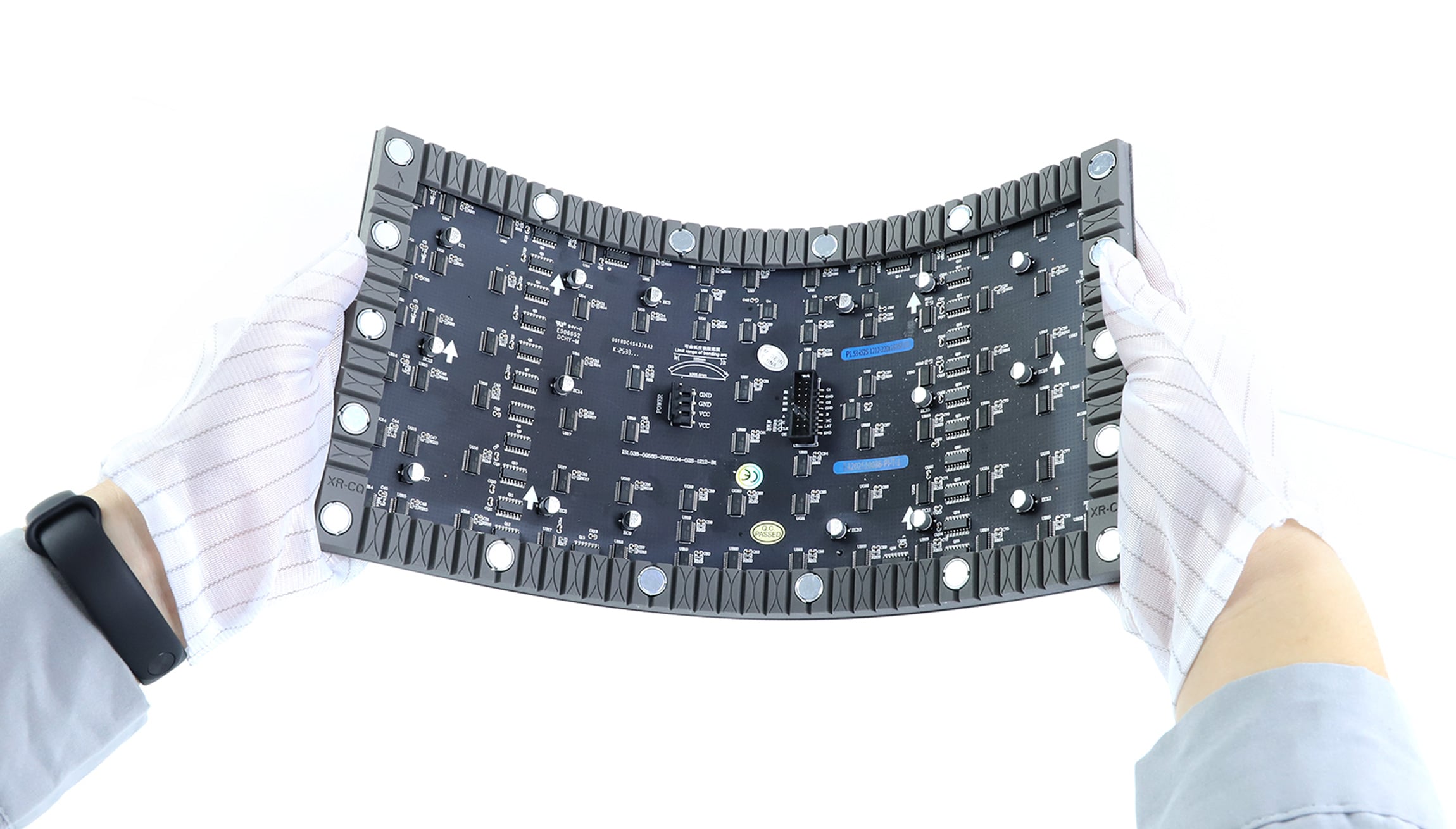 Indoor GOB 320x160mm P1.53 SMD1212 Soft Flexible LED Module