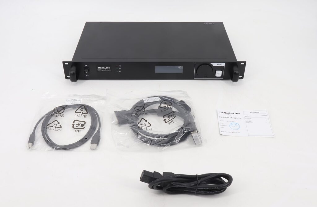 NovaStar MCTRL660 LED display sender box for a controller comparison